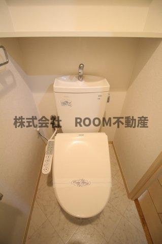 サンパーク年見町ネクシアのトイレ|コンパクトで使いやすいトイレです