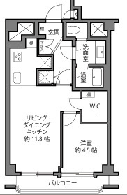 シャンボール池田山の間取り