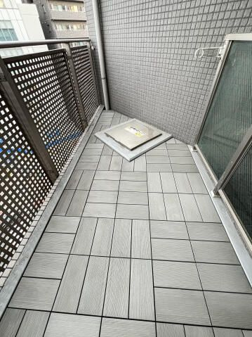 スカイコート早稲田壱番館のバルコニー