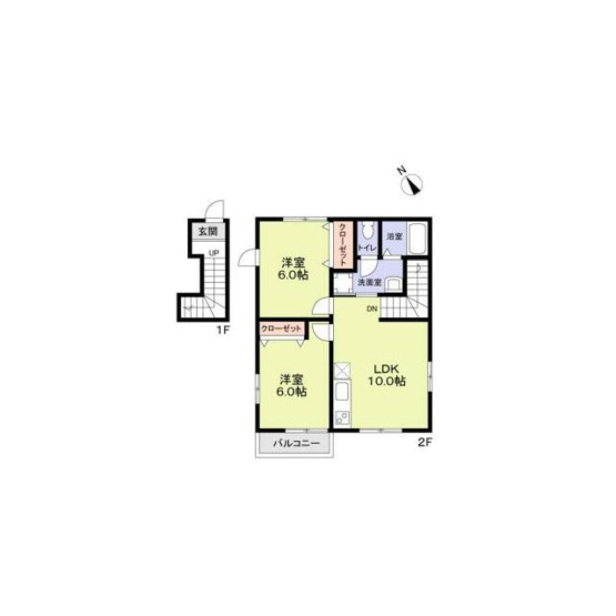 【間取り】 | Casa　Bianca