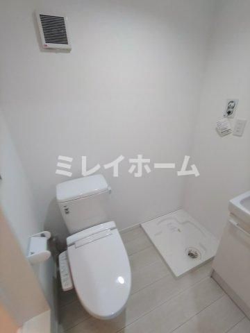 Valle Feliz雑色の洗面所