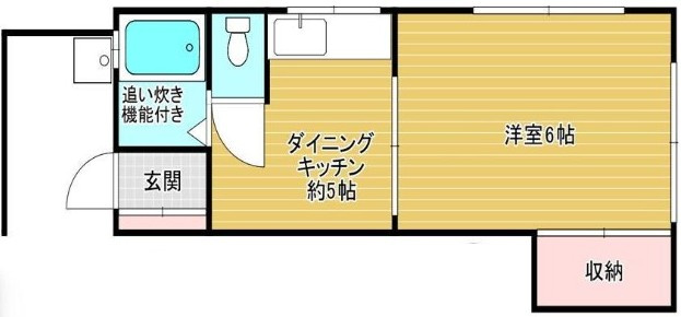 パームハイツの間取り