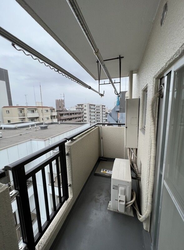 メイゾン南千住のバルコニー