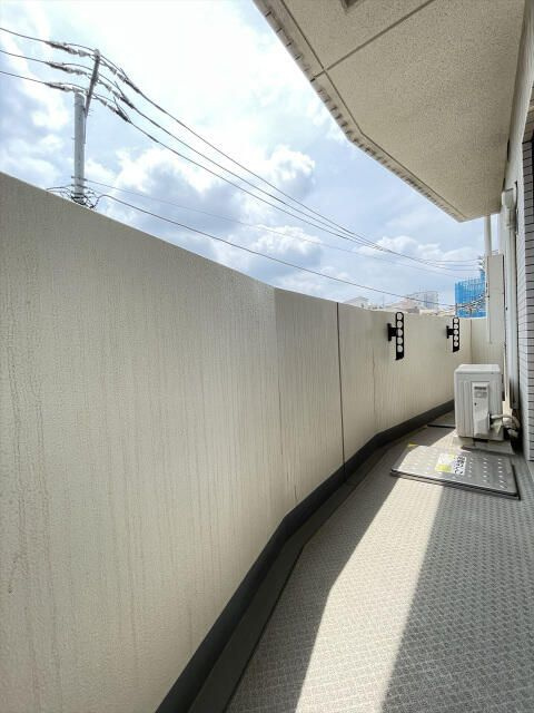 スカイコート大塚第２のバルコニー