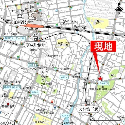 ミリアビタＮｏ．１５の地図