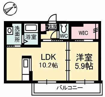 【間取り】 | シャーメゾンＺｅｎ