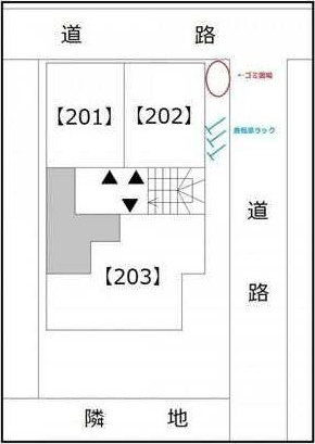 プレジオ亀沢の区画図
