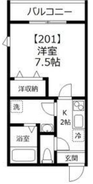 プレジオ亀沢の間取り