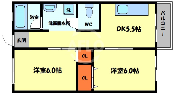 イーマハウスウメダ　扇町小学校区の間取り|イーマハウスウメダ　間取り
