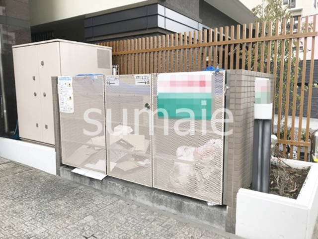 ＡＸＩＳ下町のその他共用部分|敷地内ゴミ置き場。