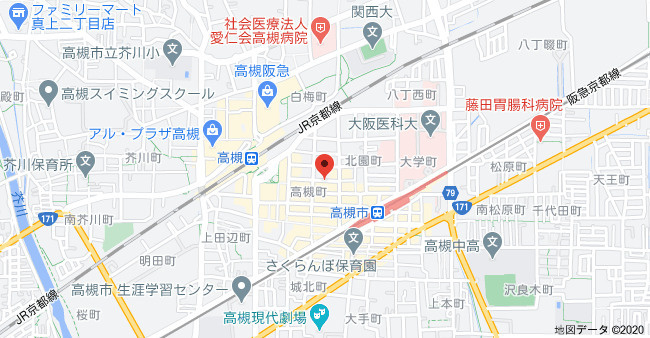 アサコートの地図
