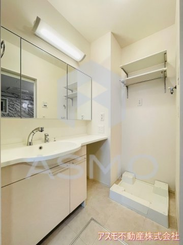 【洗面所】 | ラムココ真田山 | 同マンション別部屋　参考写真