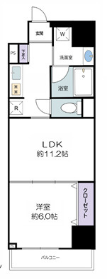 シティインデックス武蔵小山の間取り