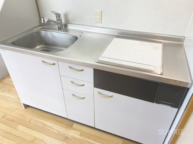 ＡＸＩＳ下町のキッチン|IHコンロでお手入れ簡単！