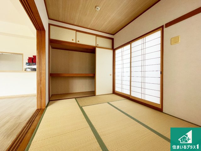 デュオプレステージフォンテーヌ宝殿の和室|一室あると便利な和室は客間としてだけでなく、小さなお子様のプレイルームや食後のくつろぎスペースとしてもご利用いただけます。