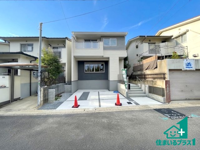 ★17(土)18(日)現地見学可能！★京都市西京区大原野西境谷町　第1期　限定1邸の外観|お客様に長く安心して住んでいだだける事にこだわった家づくり！住んでからのアフターサービスにもしっかりと取り組んでいます！