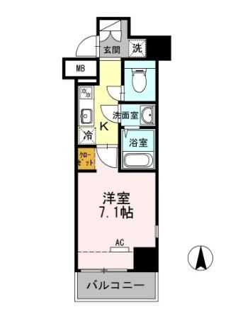 【間取り】 | ＣＯＵＲＴ　ＢＲＥＥＺＥ　多摩川