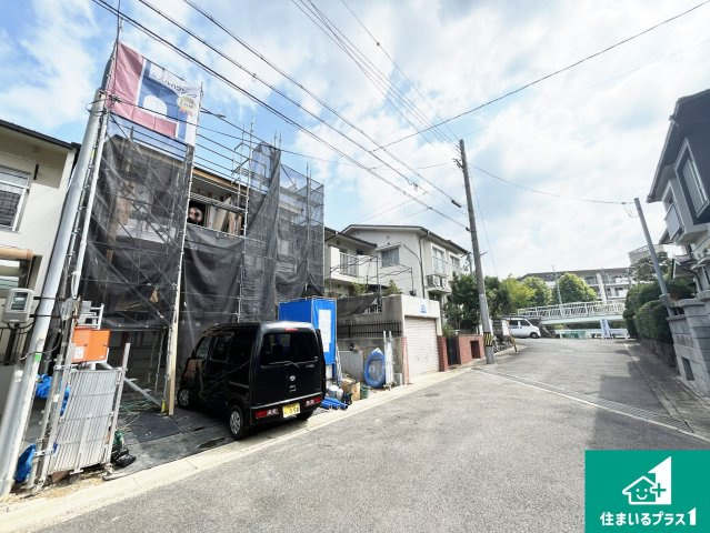 京都市西京区大原野西境谷町　第1期　新築一戸建ての前面道路含む現地写真|現在建築中！落ち着いた街並みで新生活を始めることが出来そう！周辺の物件も併せてご紹介させて頂きます！