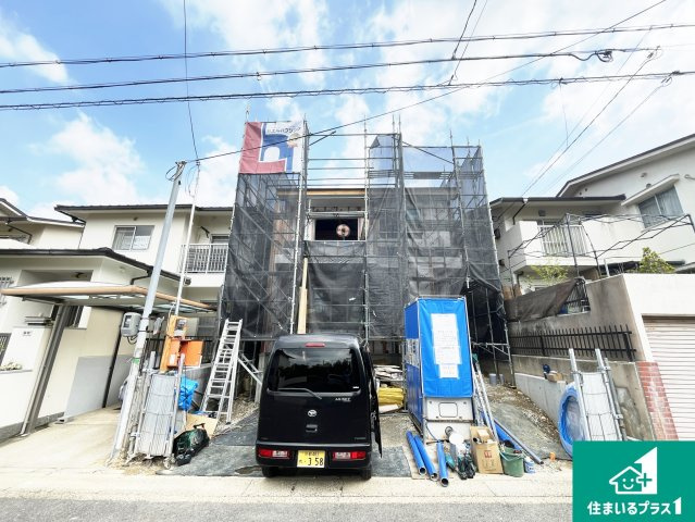 京都市西京区大原野西境谷町　第1期　新築一戸建ての外観|現在建築中！落ち着いた街並みで新生活を始めることが出来そう！周辺の物件も併せてご紹介させて頂きます！