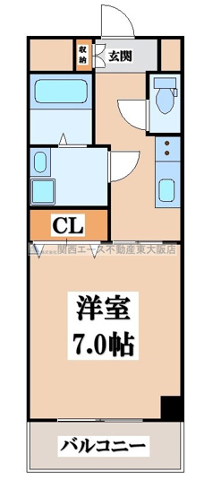 【間取り】 | ゼファー東大阪