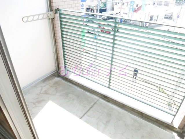 福岡市南区野間２丁目の賃貸マンションのバルコニー