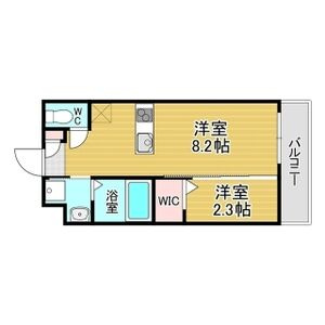 リアコート千里丘ⅠSOUTHの間取り
