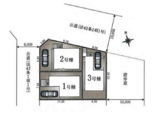 東久留米市前沢第19　全3棟　1号棟