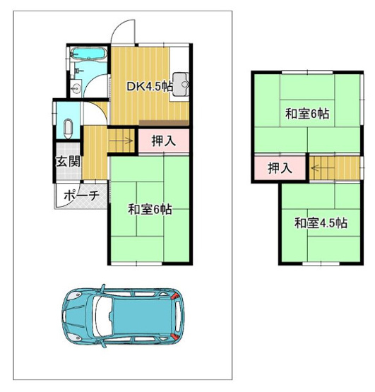 【間取り】 | S22438-修学院