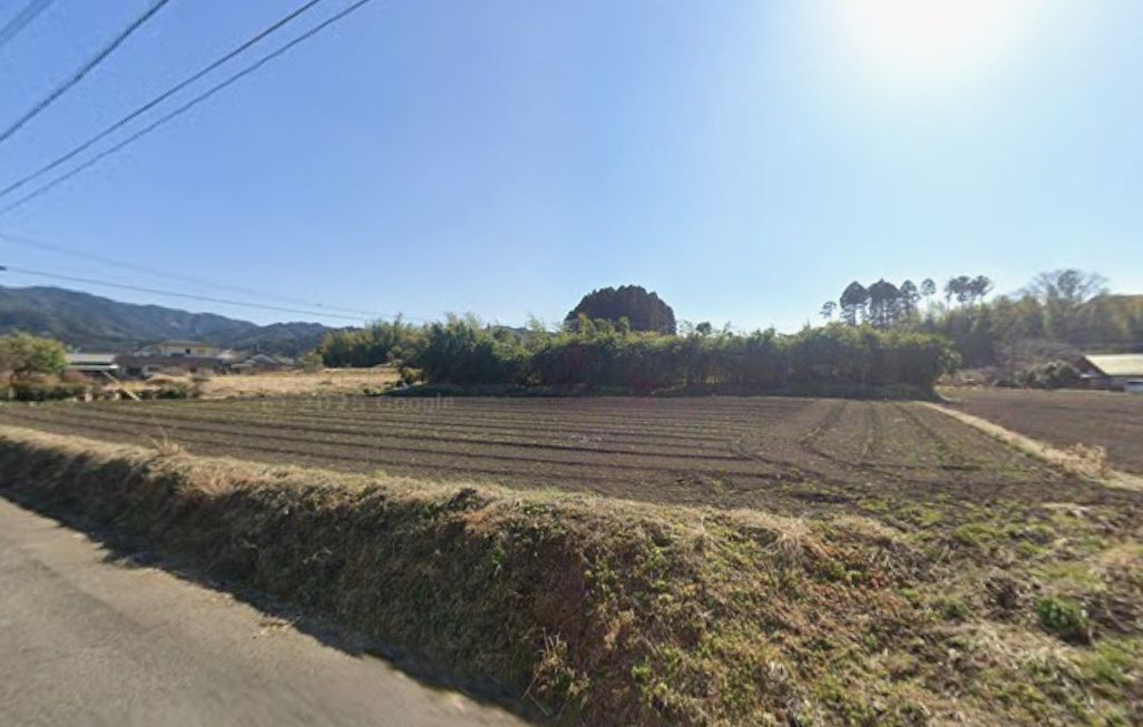 都城市安久町の売地の外観