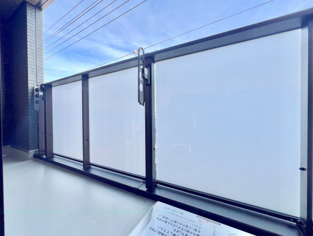 セレスティア藤江町のバルコニー