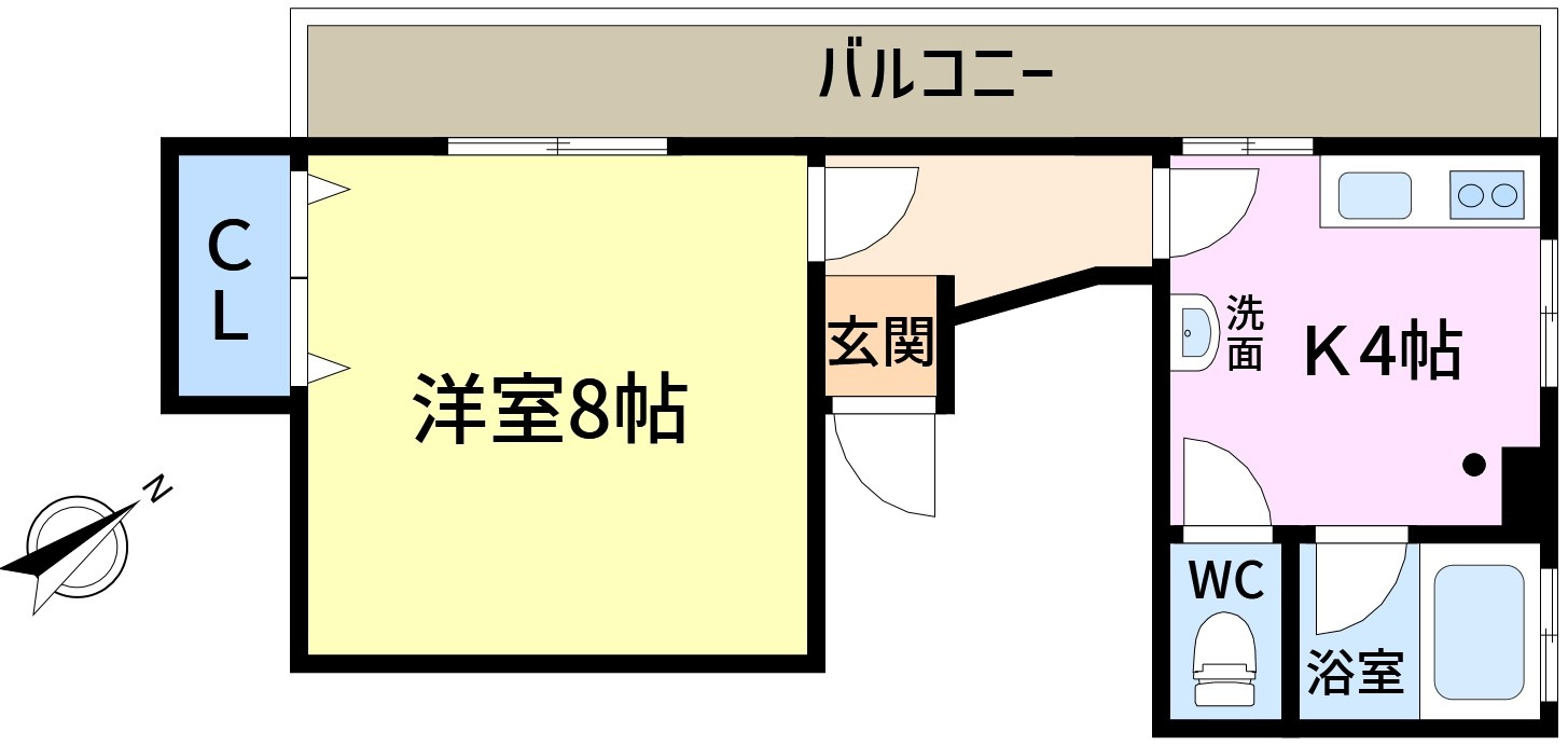 トーヨーマンションの間取り
