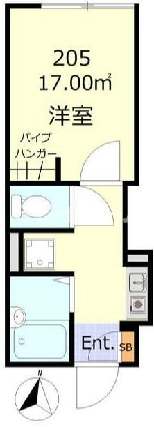 グランセ池上の間取り