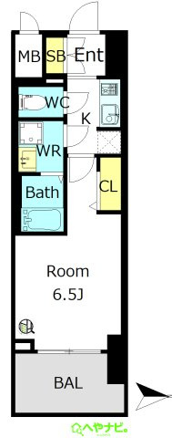 【間取り】 | S-RESIDENCE上前津駅前