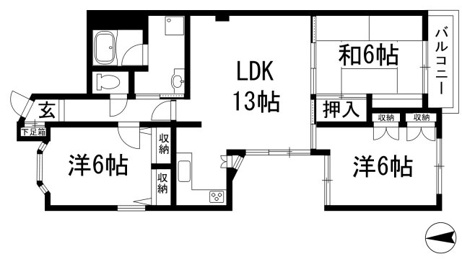 【間取り】