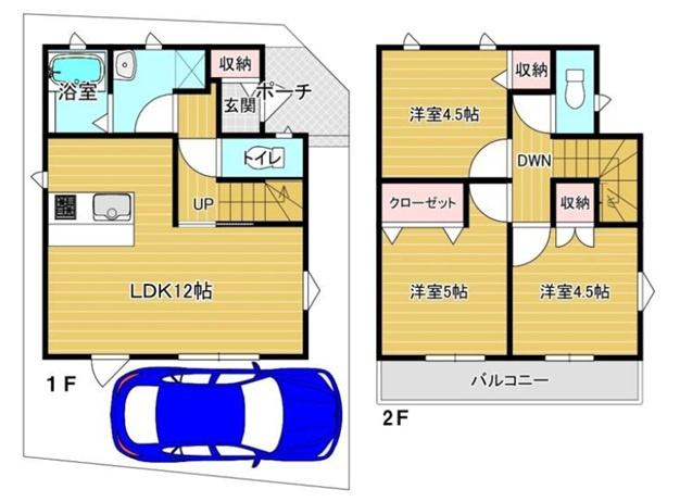 明石市二見町西二見の間取り