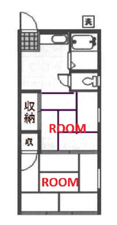 【間取り】 | 山田荘
