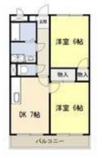 ハイツプレールの間取り