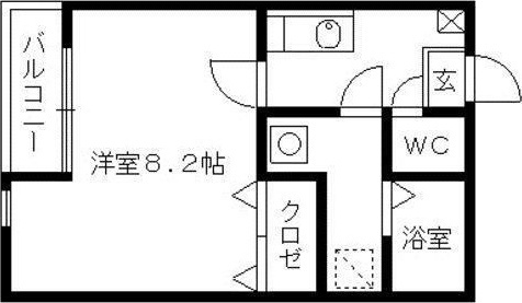 グランドアマレーⅢ番館の間取り|使い勝手の良い間取りです♪