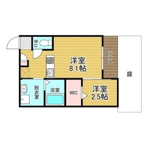 リアコート千里丘ⅠSOUTHの間取り