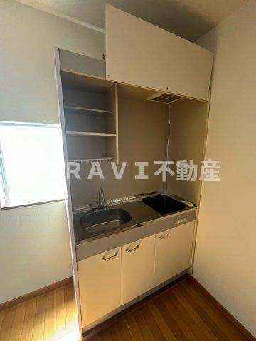 ロイヤル清水谷　BRAVI不動産のキッチン|【ロイヤル清水谷】使いやすいキッチンです