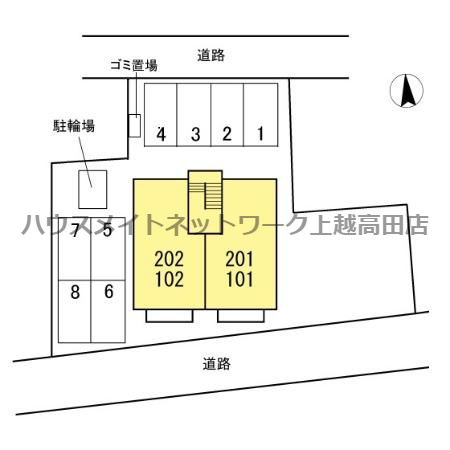 ロイヤルコートの区画図|区画図