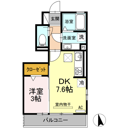ルシアンの間取り