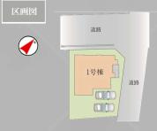 蓮田市緑町15期　新築一戸建て　リガーレの区画図|全1棟