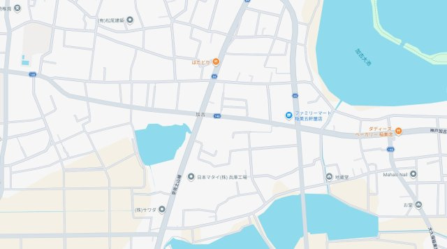 加古郡稲美町加古　　中古戸建の地図