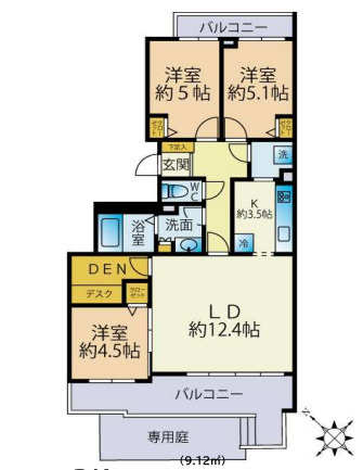 アークガーデンひびきの街参番館