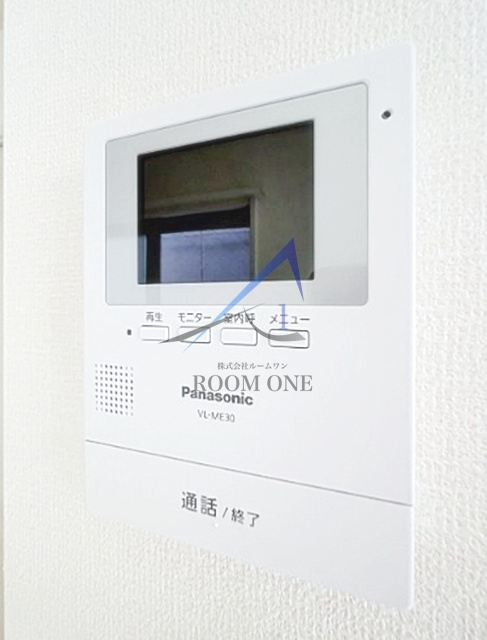 シーサイド上池袋のセキュリティ|モニター付きインターホンです。