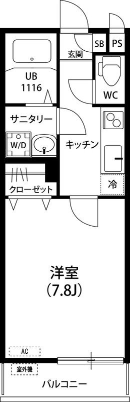 リブリ・プリマヴェーラの間取り
