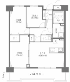  | 【ライオンズマンション植田ヒルズウエストタワー】仲介手数料無料！植田東小学校・植田中学校