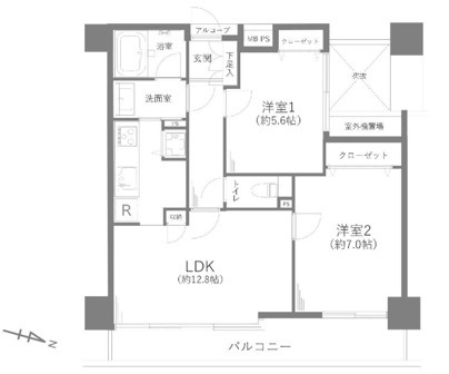 コート浦和常盤の玄関|フルリノベーションでたいへん美しく生まれ変わりました！自然な木目調とシックなカラーで統一された内装が、お部屋全体に上品さをもたらしています。