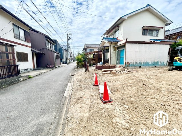 北区光音寺　4期の前面道路含む現地写真